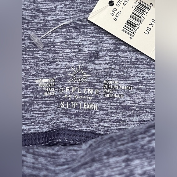 NWT Offline by Aerie Foldover Hi-Rise The Hugger Flare Leggings - Picture 15 of 16
